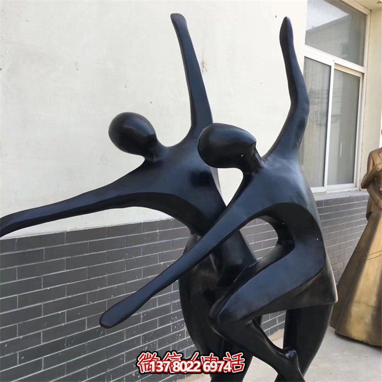 玻璃鋼抽象擺件，給公園帶來精彩的戶外景觀