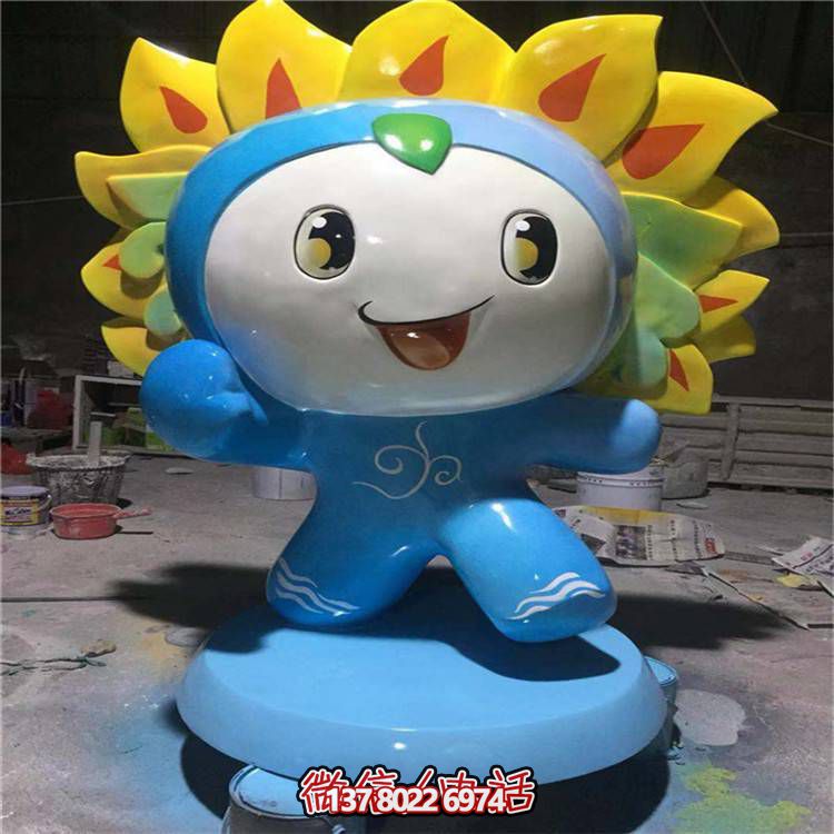 玻璃鋼卡通人物雕塑，點亮游樂場的歡樂