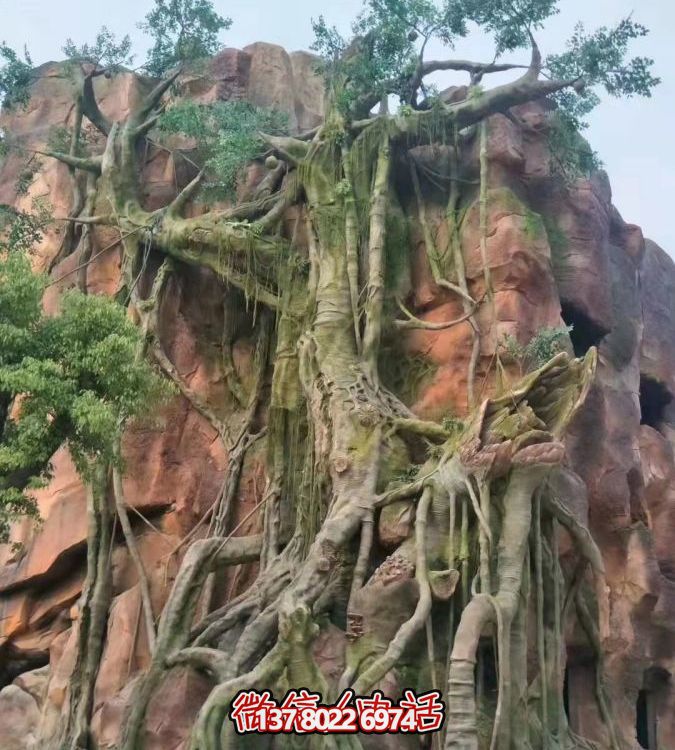 純天然石雕假山雕塑，為公園添彩添靈