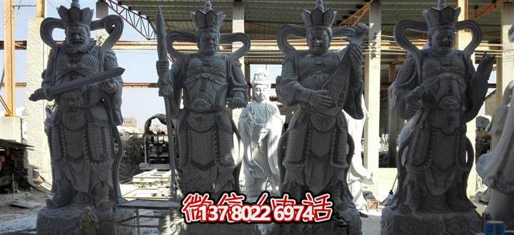 古樸雅致的大理石雕塑，見(jiàn)證古老神佛四大天王的傳承