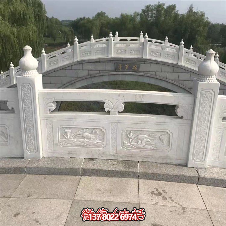 創(chuàng)意大理石欄桿石雕景觀(guān)雕塑