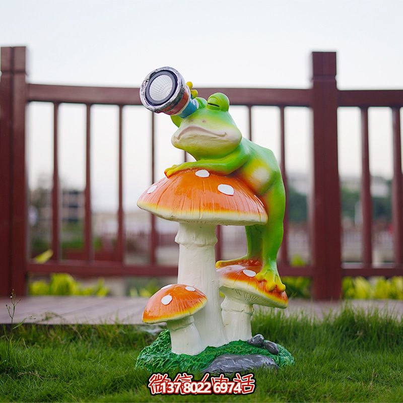 太陽能燈卡通動(dòng)物模型擺件