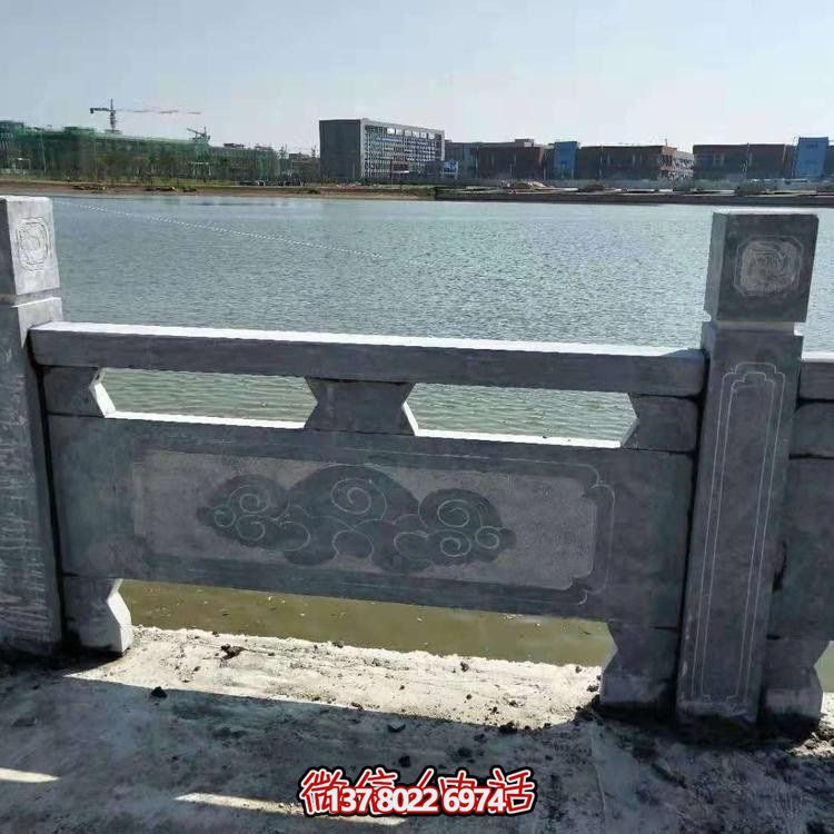 大型戶(hù)外河道護(hù)欄大理石雕塑