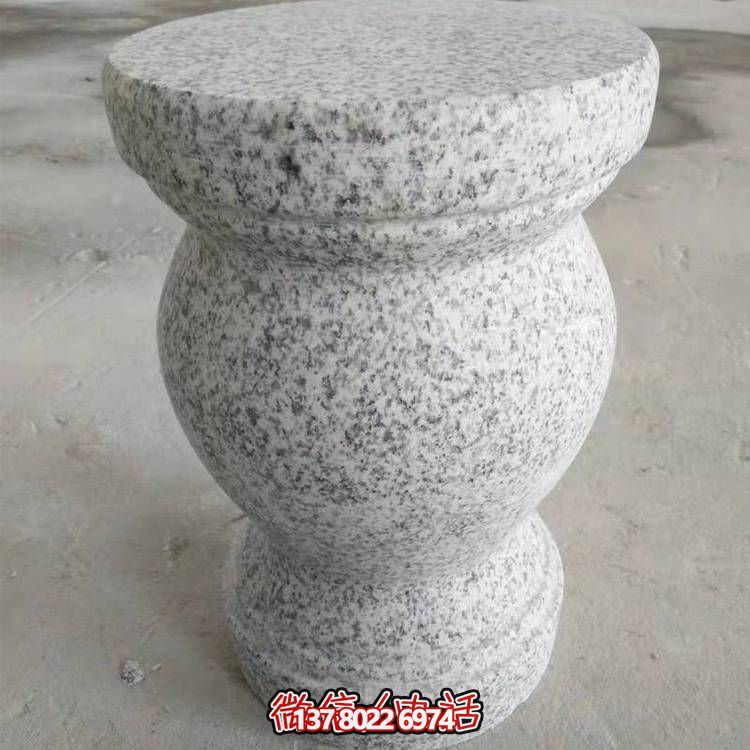 天然花崗巖圓鼓石凳，為您的庭院添彩