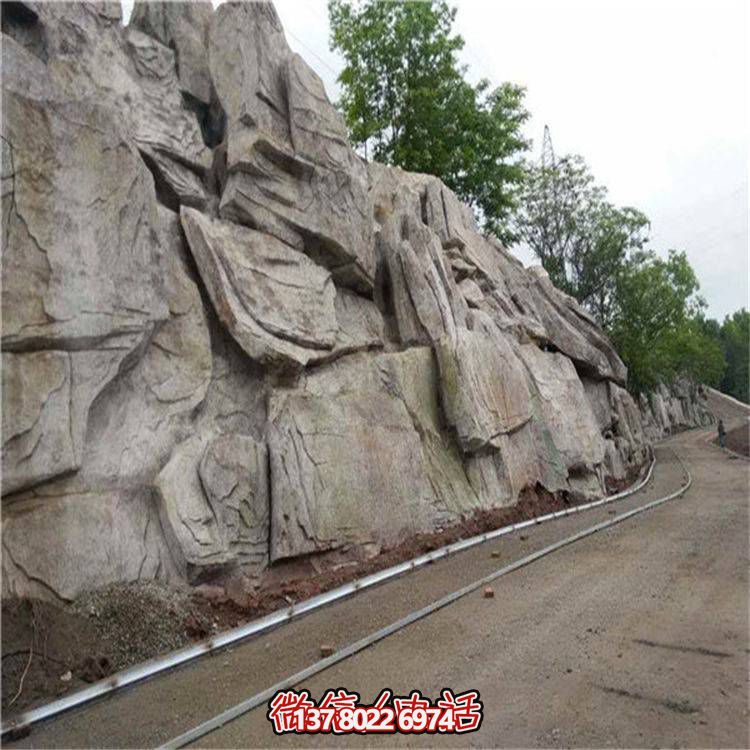 美輪美奐的景觀石，改善戶外街道路邊大型景觀