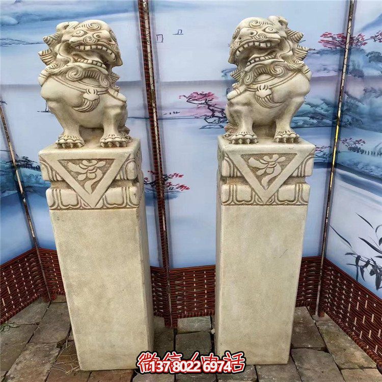 精美石雕擺件，裝點(diǎn)家中庭院