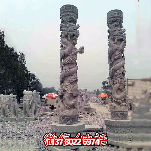 柱石盤龍安全、堅固、節(jié)能的柱子
