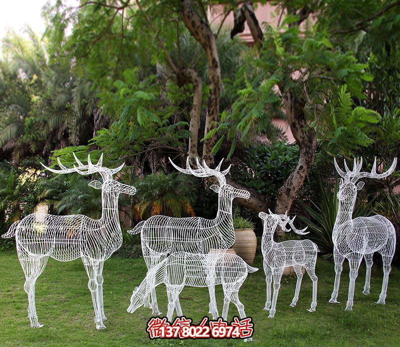 創(chuàng)意家庭鹿雕塑，讓你的家園更加美麗