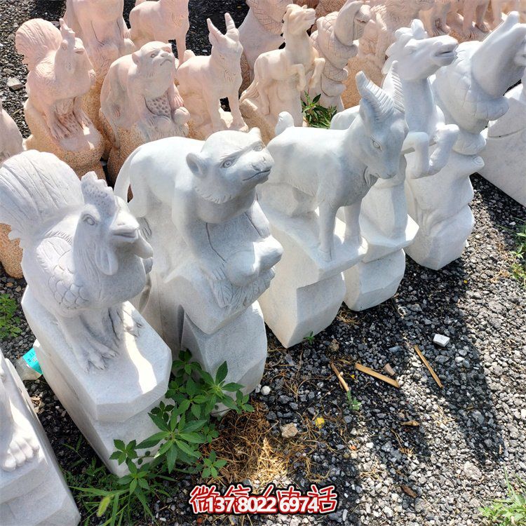 十二生肖小石雕擺件，帶來(lái)更多的吉祥與幸運(yùn)