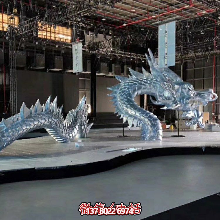 創(chuàng)意玻璃鋼龍雕塑，點亮景觀園林