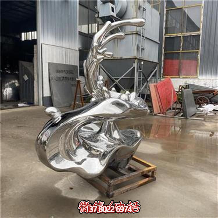 海浪抽象雕塑水景噴泉——點(diǎn)綴大型廣場(chǎng)、酒店門口