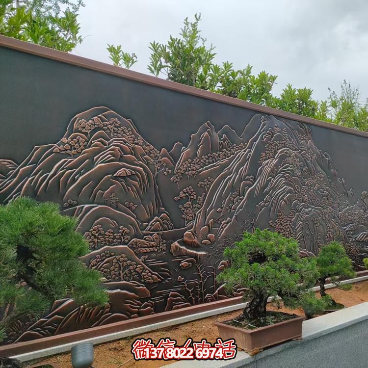大型戶(hù)外園林浮雕銅雕壁畫(huà)雕塑