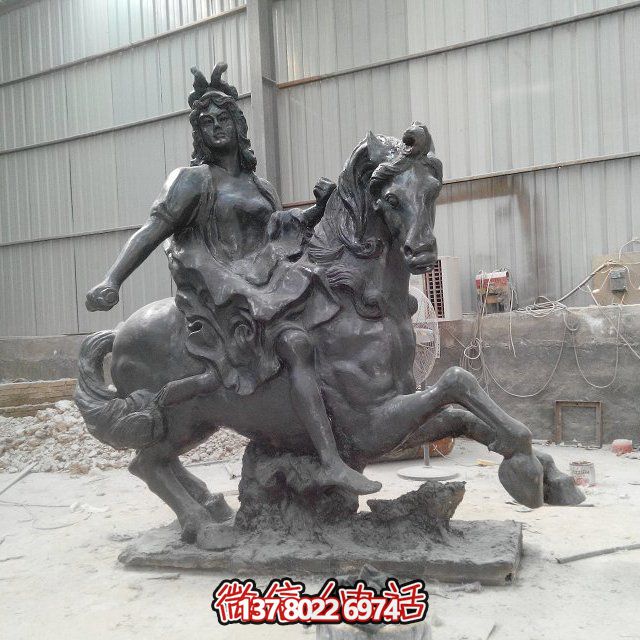 西方風(fēng)格玻璃鋼雕塑，打造精美景觀