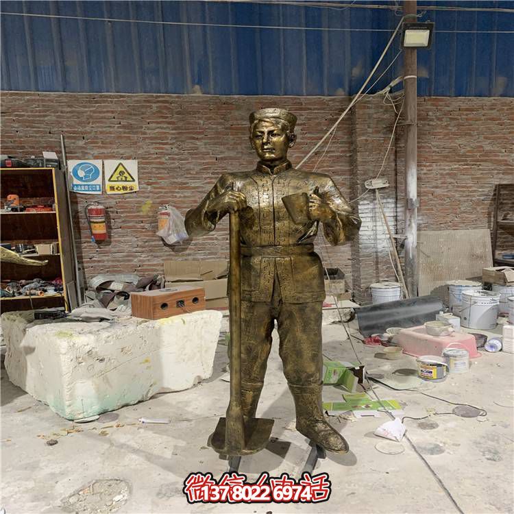 藝術(shù)玻璃鋼人物雕塑，點(diǎn)綴園林景觀