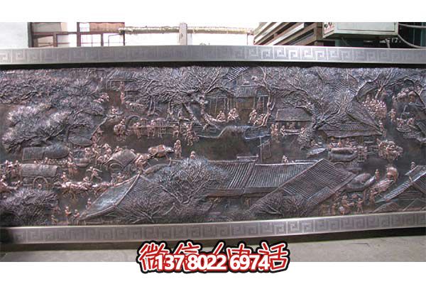 清明上河圖浮雕，欣賞千年藝術(shù)精髓