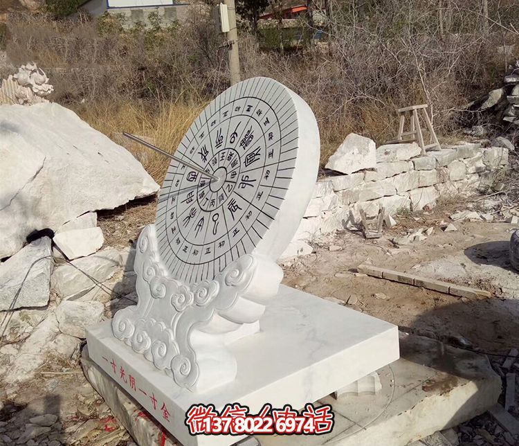 精致日晷雕塑，為你的戶外景區(qū)帶來創(chuàng)意石雕裝飾