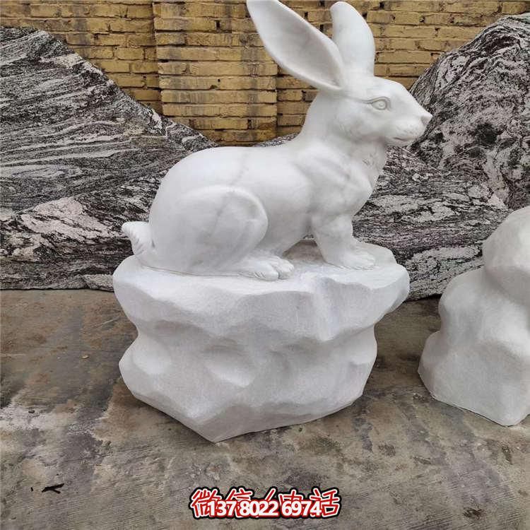 石雕戶(hù)外園林創(chuàng)意動(dòng)物雕塑