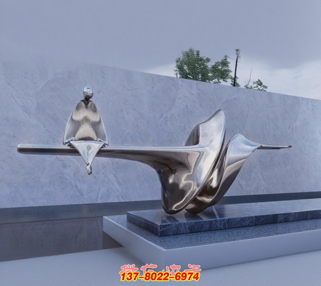 靜坐?觀想：不銹鋼戶外景觀的哲思對話